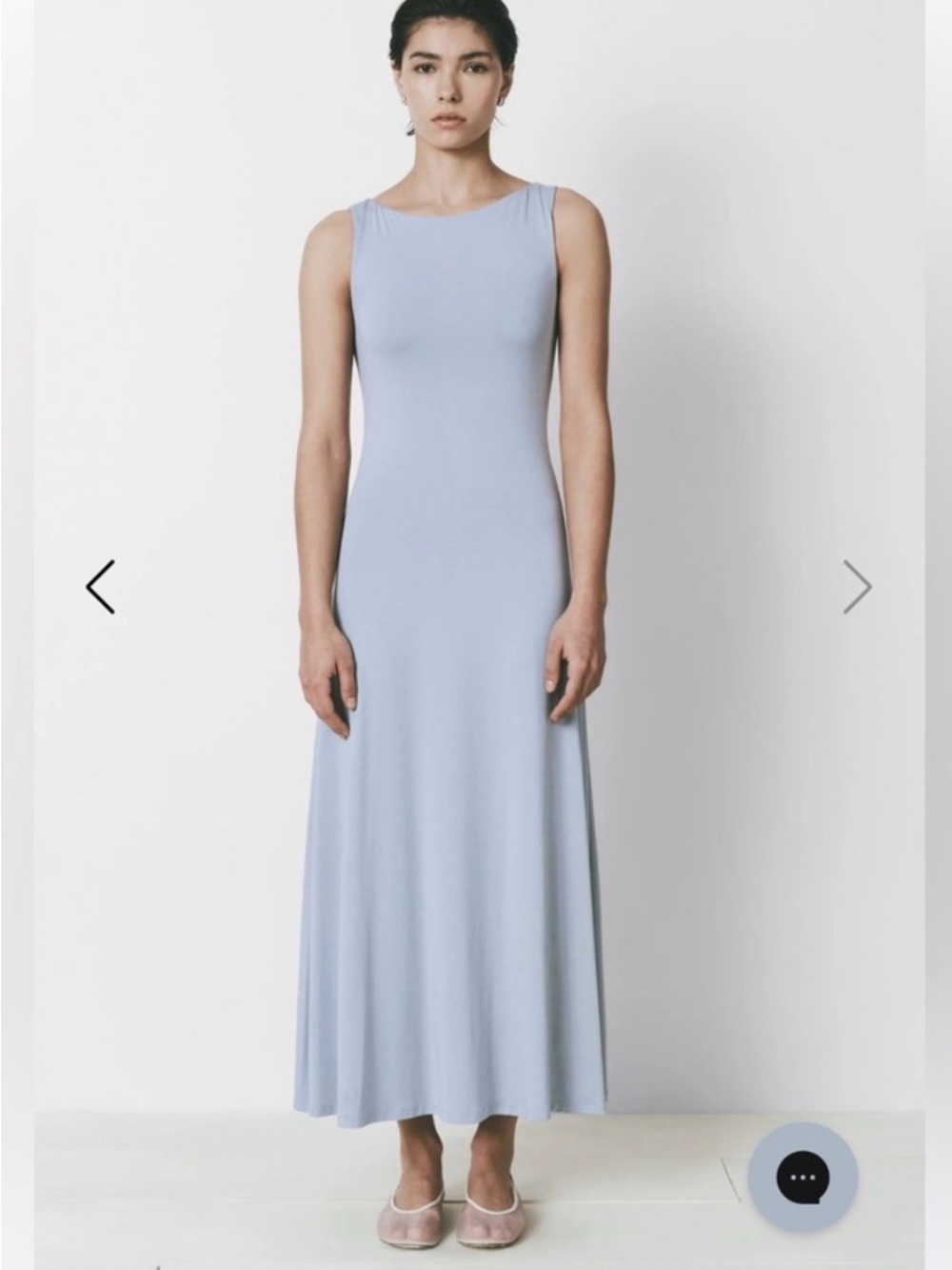 Rue Sophie Maxi Dress in Blue Fog